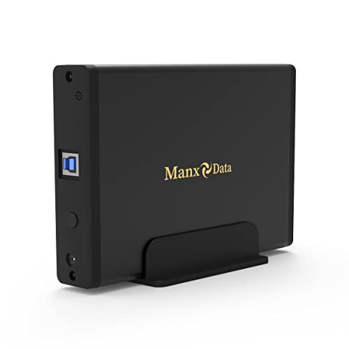 ManxData 3TB USB 3.0 Externe Festplatten für Xbox ONE/PS4/Fenster PC/Mac, Schwarz von Manxdata
