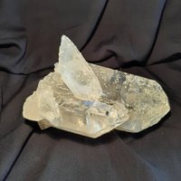 Raw Quartz Spitzen, Naturstein. Qualitätsquarz. Roher Stein, Roher Natürlicher Quarzcluster. Erstaunlicher Klarer Kristall von MaoArtCollection