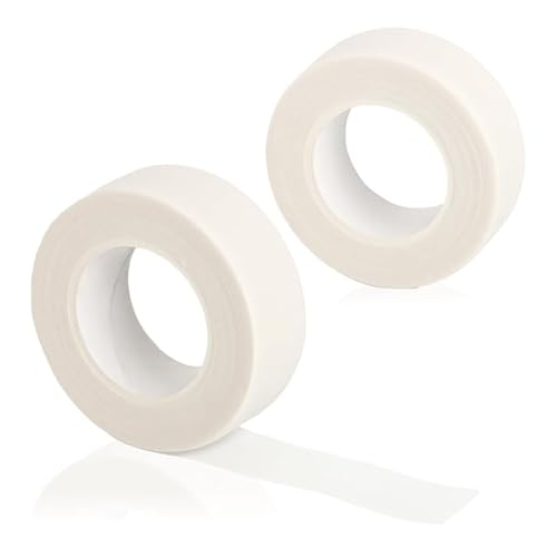 MaoNativey 2 Stück Blumenklebeband, Selbstklebendes Floristenband weiß, Klebeband Gartenband Stem Tape Kreppband Blumendraht Dekoration für Bouquet Blumen DIY Kunsthandwerk von MaoNativey