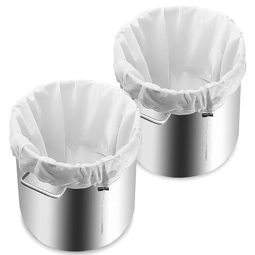 MaoNativey 2 Stück Filterbeutel Brew Bag, 66 * 55cm Mesh-Siebbeutel Getreidebeutel,Pressbeutel Wiederverwendbar Braubeutel für Heimbrauen Apple Cider Cold Brew Hop Sieb Kordelzug Tasche MaoNativey 2 Stück Filterbeutel Brew Bag, 66 * 55cm Mesh-Siebbeutel Getreidebeutel,Pressbeutel Wiederverwendbar Braubeutel für Heimbrauen Apple Cider Cold Brew Hop Sieb Kordelzug Tasche von MaoNativey
