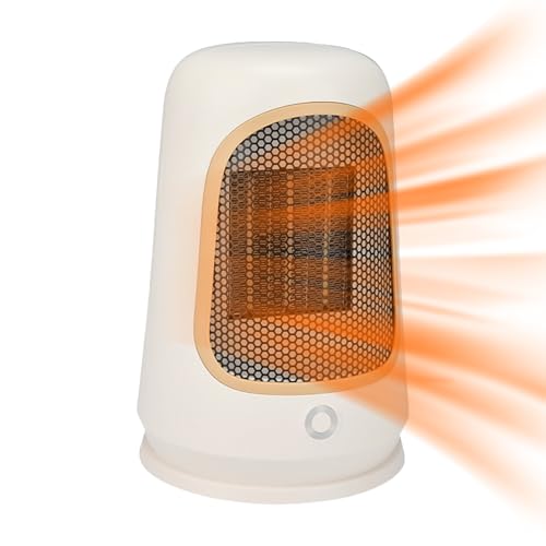 Maodom Heizlüfter, Heizlüfter für Schlafzimmer,Kleine Schlafzimmerheizung - Tragbare Keramik-Raumheizung, sicherer und leiser Heizventilator, schnelle Heizung, kleine Heizung für den Raumgebrauch Maodom Heizlüfter, Heizlüfter für Schlafzimmer,Kleine Schlafzimmerheizung - Tragbare Keramik-Raumheizung, sicherer und leiser Heizventilator, schnelle Heizung, kleine Heizung für den Raumgebrauch von Maodom