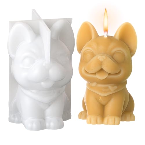 Maodom Hundekerzen Silikonform - Epoxidharz Gießform - Silikon Tischdekoration Gießwerkzeug Mit 3D Betonform Für Heimdekoration Maodom Hundekerzen Silikonform - Epoxidharz Gießform - Silikon Tischdekoration Gießwerkzeug Mit 3D Betonform Für Heimdekoration von Maodom