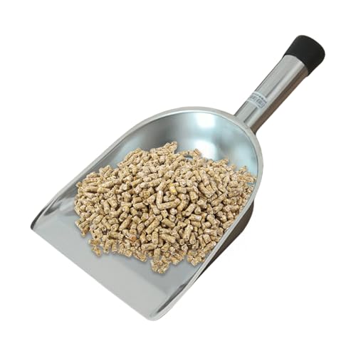 Maodom Metall Mehlschaufel - Kompakter Küchenhelfer Für Kaffee Getreide Schnee | Ergonomischer Küchenlöffel mit Anti-Rutsch Griff für Schnee, Getreide, Futter, und zum Maodom Metall Mehlschaufel - Kompakter Küchenhelfer Für Kaffee Getreide Schnee | Ergonomischer Küchenlöffel mit Anti-Rutsch Griff für Schnee, Getreide, Futter, und zum von Maodom