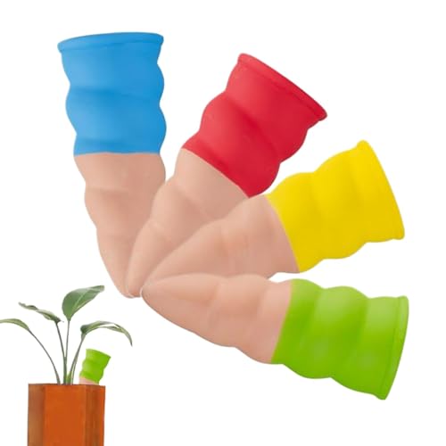 Maodom Pflanzen Bewässerungsspitzen,Automatisches Bewässerungssystem | 4er Set Langzeit-Bewässerungssystem für Zimmerpflanzen Blumentopf Garten Haushalt Heimwerker Maodom Pflanzen Bewässerungsspitzen,Automatisches Bewässerungssystem | 4er Set Langzeit-Bewässerungssystem für Zimmerpflanzen Blumentopf Garten Haushalt Heimwerker von Maodom
