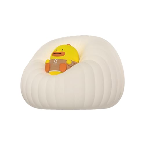 Maodom Tier Nachtlicht | Schlafzimmer Nachttischlampe | Automatik-Timer Cartoon Berührungslicht 3 Helligkeitsstufen Kinder Lese- & Schlaflicht Für Zuhause Schlafsaal Schlafzimmer von Maodom