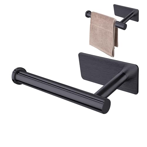 Maodom Toilet Paper Holder | Klebender Toilettenpapierhalter Für Badezimmer | Rostfreier Edelstahl Organizer Handtuchständer Für Wohnung Indoor Haus Küche Gäste-WC Hotel Studentenwohnheim Maodom Toilet Paper Holder | Klebender Toilettenpapierhalter Für Badezimmer | Rostfreier Edelstahl Organizer Handtuchständer Für Wohnung Indoor Haus Küche Gäste-WC Hotel Studentenwohnheim von Maodom