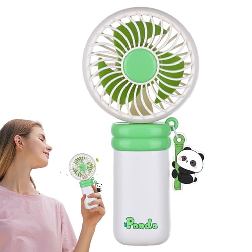 Maodom Tragbarer Handheld-Ventilator | Leichtes Kühlgerät für Camping & Outdoor | 2 Stufen Geschwindigkeitsregelung Persönlicher Ventilator Für Fitness Haushalt Garten Reise Und Outdoor von Maodom
