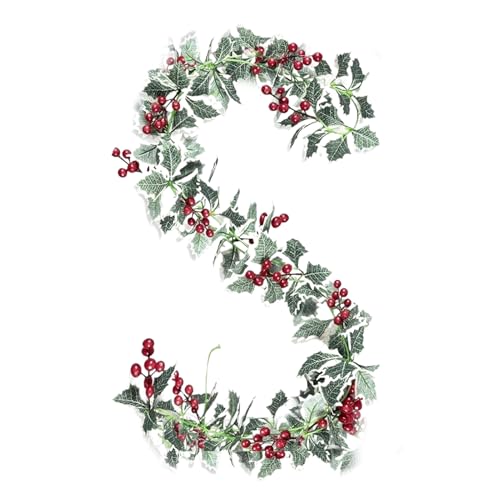 Maodom Weihnachtsgirlanden Zur Dekoration - 1.8 Meter Beeren Girlande Für Kamin,Festlicher Schmuck Für Haustür Fenster Treppe Zuhause Kamin Maodom Weihnachtsgirlanden Zur Dekoration - 1.8 Meter Beeren Girlande Für Kamin,Festlicher Schmuck Für Haustür Fenster Treppe Zuhause Kamin von Maodom