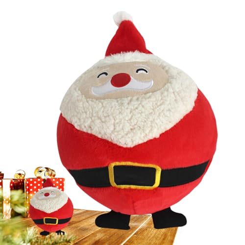 Maodom Weihnachtsmann Plüschtier,Aufblasbare Plüschfigur Weihnachtsmann | Süßer Kuschelbegleiter Als Dekoratives Wohnaccessoire Für Winterfeste Maodom Weihnachtsmann Plüschtier,Aufblasbare Plüschfigur Weihnachtsmann | Süßer Kuschelbegleiter Als Dekoratives Wohnaccessoire Für Winterfeste von Maodom
