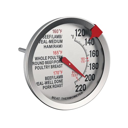Küche Kochen Temperatur Gauge Lebensmittel Thermometer 120-220 ℉ Temperatur Meter Für Fleisch Lebensmittel Mit Sonde Temperatur von Maouira