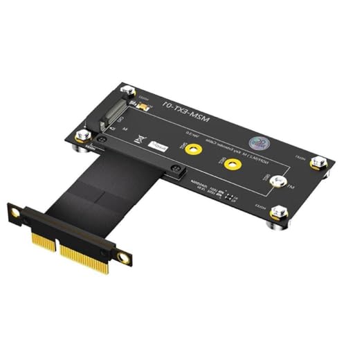 Maouira PCIe M.2 NVMe Zu Kabel Grafikkarte Verlängerung M.2 NVMe Key M Adapter PCIe Stecker Full Speed ​​PCIE Zu M2 Adapter von Maouira