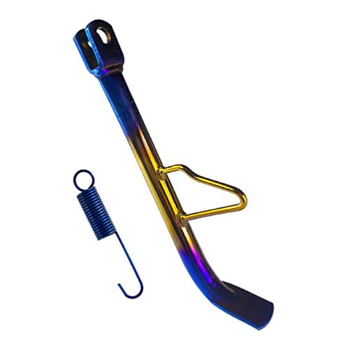 Universal Motorrad Verstellbarer Ständer Seitenständer Parkfuß Unterstützung Stativ Halter für Roller Elektro Dit Pit Bike Ständer für Mountainbike Kinder Handy Gold Befestigung Verstellbare Wireless von Maouira