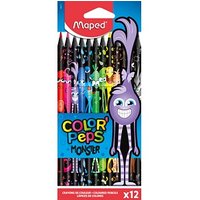maped COLOUR'PEPS MONSTER Buntstifte farbsortiert, 12 St. maped COLOUR'PEPS MONSTER Buntstifte farbsortiert, 12 St. von Maped
