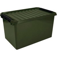 maped the q-line Aufbewahrungsbox 62,0 l grün, schwarz 40,0 x 60,0 x 34,0 cm von Maped