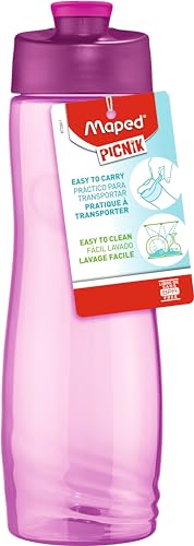 Maped PICNIK - Trinkflasche ORIGINS 750ml - Kompakter Griff - Einfacher und praktischer Flaschenhals - BPA-frei - Leicht zu reinigen - pink Maped PICNIK - Trinkflasche ORIGINS 750ml - Kompakter Griff - Einfacher und praktischer Flaschenhals - BPA-frei - Leicht zu reinigen - pink von Maped