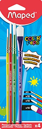 Maped- Pinsel-Set COLOR'PEPS - 4x Pinsel von Maped