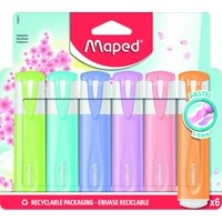 maped Fluo Peps pastell Textmarker Mehrfarbig von Maped
