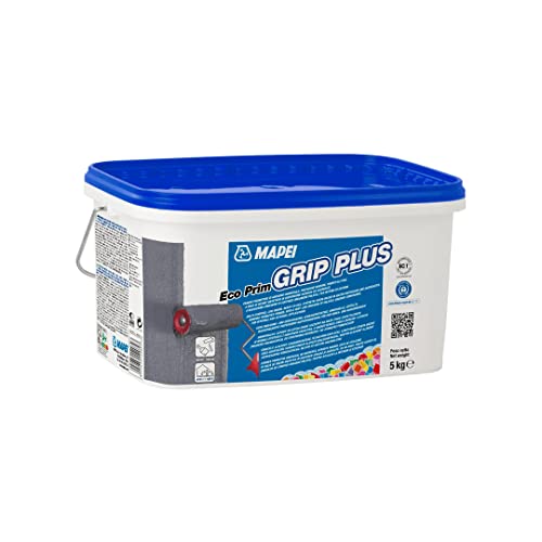 MAPEI Eco Primer Grip Plus 5 kg – Grundierung für Tontonäume auf nicht absorbierenden Unterlagen von Mapei