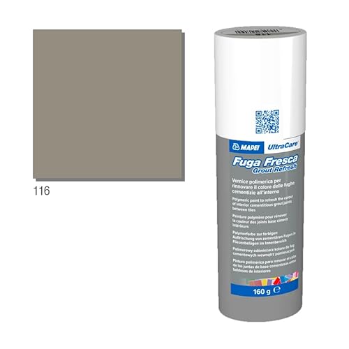 MAPEI Ultracare FUGA FRESCA 116 Grau Polymerfarbe zur Renovierung der Farbe der Betonfugen, Grout Refresh Flasche 160 g. MAPEI Ultracare FUGA FRESCA 116 Grau Polymerfarbe zur Renovierung der Farbe der Betonfugen, Grout Refresh Flasche 160 g. von Mapei