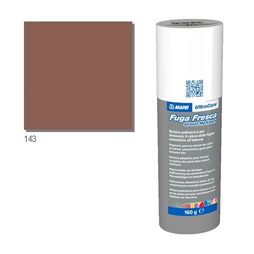 MAPEI Ultracare FUGA FRESCA 143 Terrakotta Polymerfarbe zur Renovierung der Farbe der Betonfugen, Grout Refresh Flasche 160 g. MAPEI Ultracare FUGA FRESCA 143 Terrakotta Polymerfarbe zur Renovierung der Farbe der Betonfugen, Grout Refresh Flasche 160 g. von Mapei
