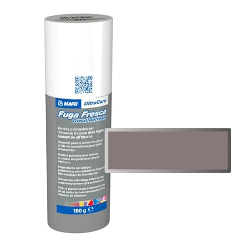 MAPEI Ultracare FUGA FRESCA 187 Leinen-Polymerfarbe zur Renovierung der Farbe von Betonfugen, Grout Refresh Flasche 160 g. von Mapei