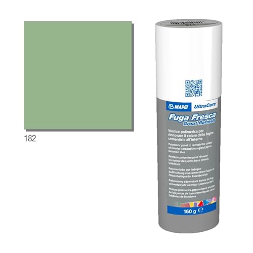 MAPEI Ultracare FUGA FRESCA 182 Turmalin Polymerfarbe zur Renovierung der Farbe der Betonfugen, Grout Refresh Flasche 160 g. von Mapei