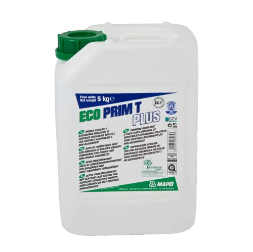 Mapei Eco Prim T Plus Primer Universal-Grundierung Schnell Trocknend 5 KG von Mapei