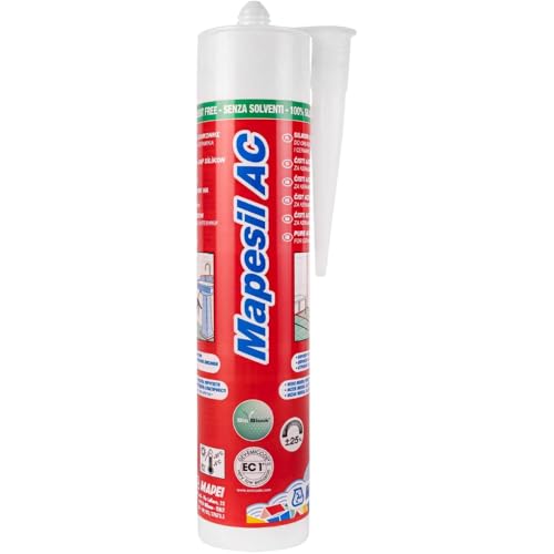 Mapesil AC schimmelresistente Dichtungsmasse aus Silikon von Mapei