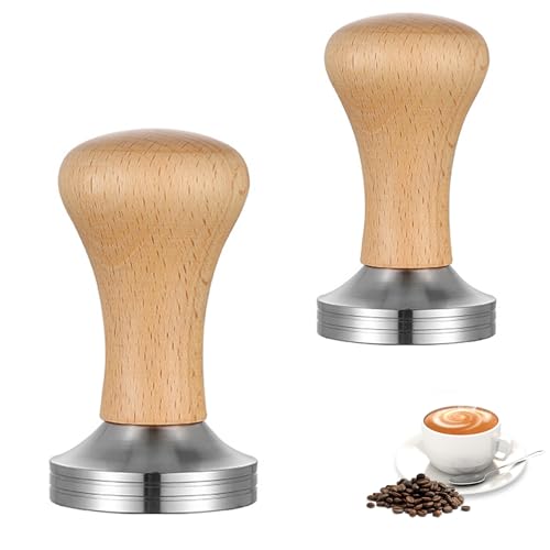 Maple Plentiful 51mm Kaffee Tamper Aus Edelstahl Kaffee Tamper Espresso Tamper Espresso Tamper 51mm 51mm Silbernen Kaffeetamper Kaffee Tamper 51mm 51mm Silbernen Kaffeetamper Für Espresso Und Cafés von Maple Plentiful