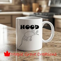 Hood Rat Kaffeetasse - 11 Unzen Erhältlich in Keramik Oder Kunststoff Hood Rat Kaffeetasse - 11 Unzen Erhältlich in Keramik Oder Kunststoff von MapleGroveCreations