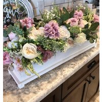 30 in Floralen Handgefertigten Läufer. Auf Bestellung Gefertigt von MapleLaneDesignByMel