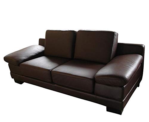 Mapo Möbel Designer Leder-Sofa-3 Sitzer Garnitur Bett-Couch 402-3-377 von Mapo Möbel