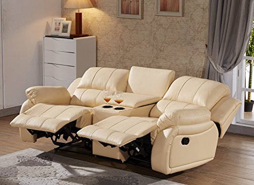 Mapo Möbel Ledersofa Kinosofa Fernsehsofa 5129-Cup-2-317 von Mapo Möbel