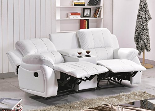 Mapo Möbel Ledersofa Kinosofa Fernsehsofa 5129-Cup-2-W von Mapo Möbel