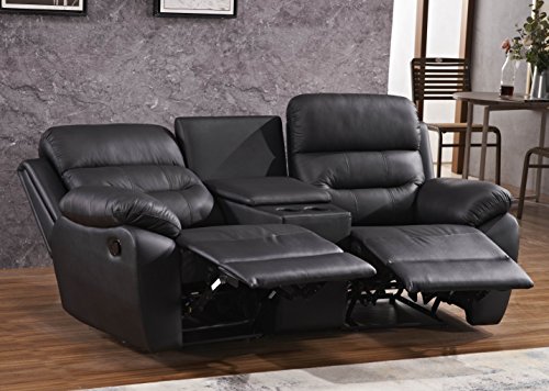 Mapo Möbel Ledersofa Kinosofa Fernsehsofa 5131-Cup-2-S von Mapo Möbel