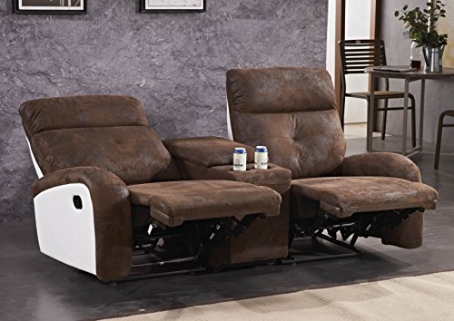 Mapo Möbel Microfasersofa Kinosofa Relaxcouch 5130-Cup-2-PU von Mapo Möbel