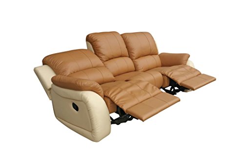 Mapo Möbel Voll-Leder Fernsehsofa Relaxsofa 3-Sitzer 5129-3-04-317 von Mapo Möbel