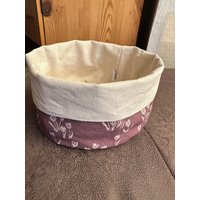 Wendekörbchen Aus Stoff, Brotkorb, Stoffkorb, Utensilo, Wendekörbchen, Organizer, Aufbewahrung, Brötchenkorb, Geschenkartikel, Mitbringsel Wendekörbchen Aus Stoff, Brotkorb, Stoffkorb, Utensilo, Wendekörbchen, Organizer, Aufbewahrung, Brötchenkorb, Geschenkartikel, Mitbringsel von MapottsKleinkram