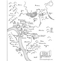 Fantasy-Karten Von Den Städten Der Great Plains Tulsa, Wichita von Mapsburgh