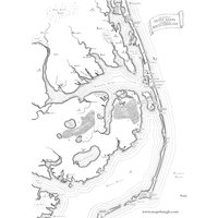 Fantasy Landkarte Der Outer Banks von Mapsburgh
