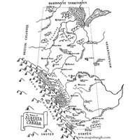 Fantasy Landkarte Von Alberta von Mapsburgh