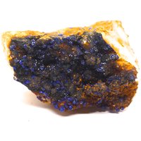 Schöne Tiefblaue Azuritkristalle Auf Matrix 60mm X 55mm | 144 Gramm von MapuMinerals