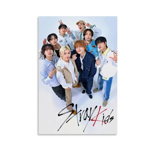 Stray Poster Kids Music Band Kpop Group Vintage Cover Für Zimmer, Ästhetische Leinwand-Wandkunst, Schlafzimmer-Dekor Poster 08x12inch(20x30cm) von Maqiae