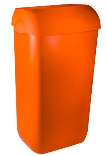 Mar Plast A74401AR Verdeckter Korbdeckel Modell 742, Orange 'Soft Touch', 90 x 225 x 335 mm von Mar Plast