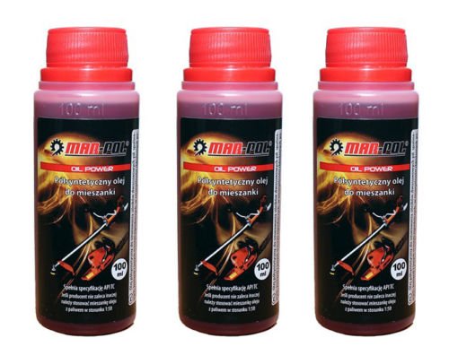 2-Takt Motor Öl Motoröl 3 x 100 ml für RASENTRIMMER MOTORSENSE (OL-DEM) von Mar-Pol
