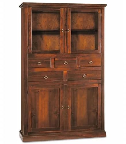 Mar.c.a. Design Küchenschrank aus Pappelholz, Schrank mit Schubladen und Türen, Stil Arte Povera – Made in Italy Mar.c.a. Design Küchenschrank aus Pappelholz, Schrank mit Schubladen und Türen, Stil Arte Povera – Made in Italy von Mar.c.a. Design
