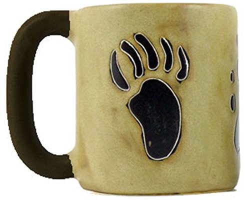 Mara Stoneware Tasse mit Bärenpfoten-Motiv, 473 ml von Mara Stoneware