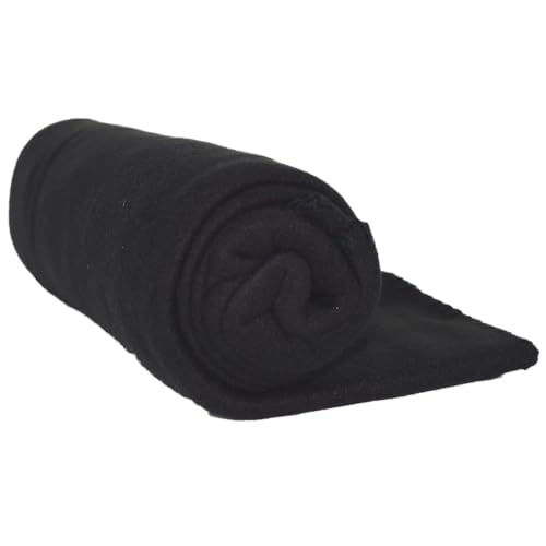 Marabella Fleecedecke Polarfleece Schwarz 130 x 170 cm Wohndecke Schlafdecke Decke Marabella Fleecedecke Polarfleece Schwarz 130 x 170 cm Wohndecke Schlafdecke Decke von Marabella