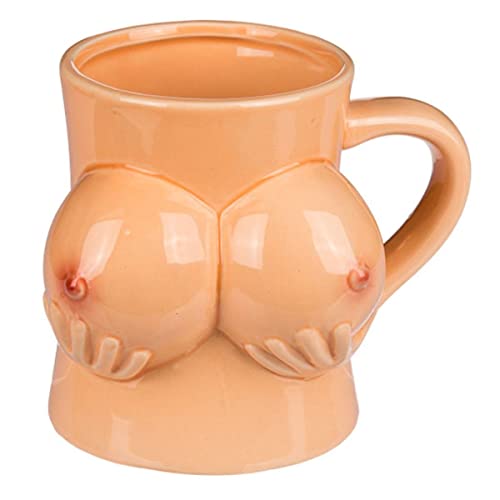 Marabella Tasse Brüste Boob Mug Kaffee Tee Becher als Geschenk Junggesellenabschied Fun von Marabella