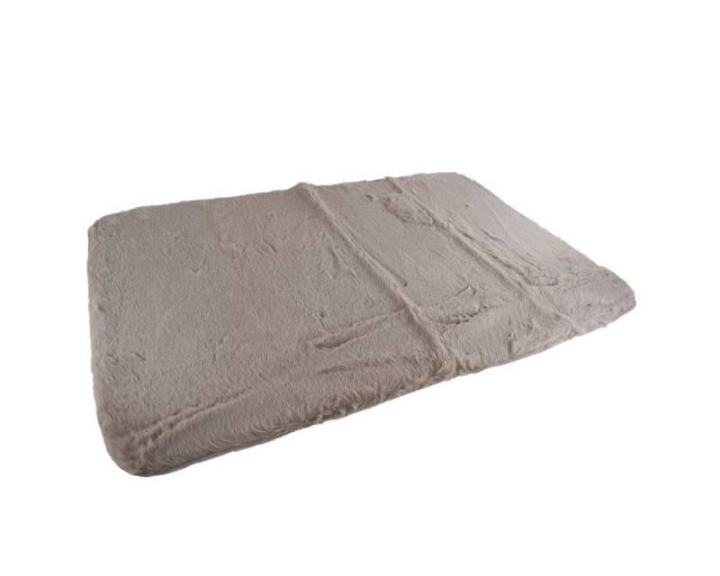 Marabellas Shop Badematte Duschvorleger 60 x 90 cm Fellimitat Badvorleger in 4 Farben, 100 % Polyester, extra weich von Marabellas Shop
